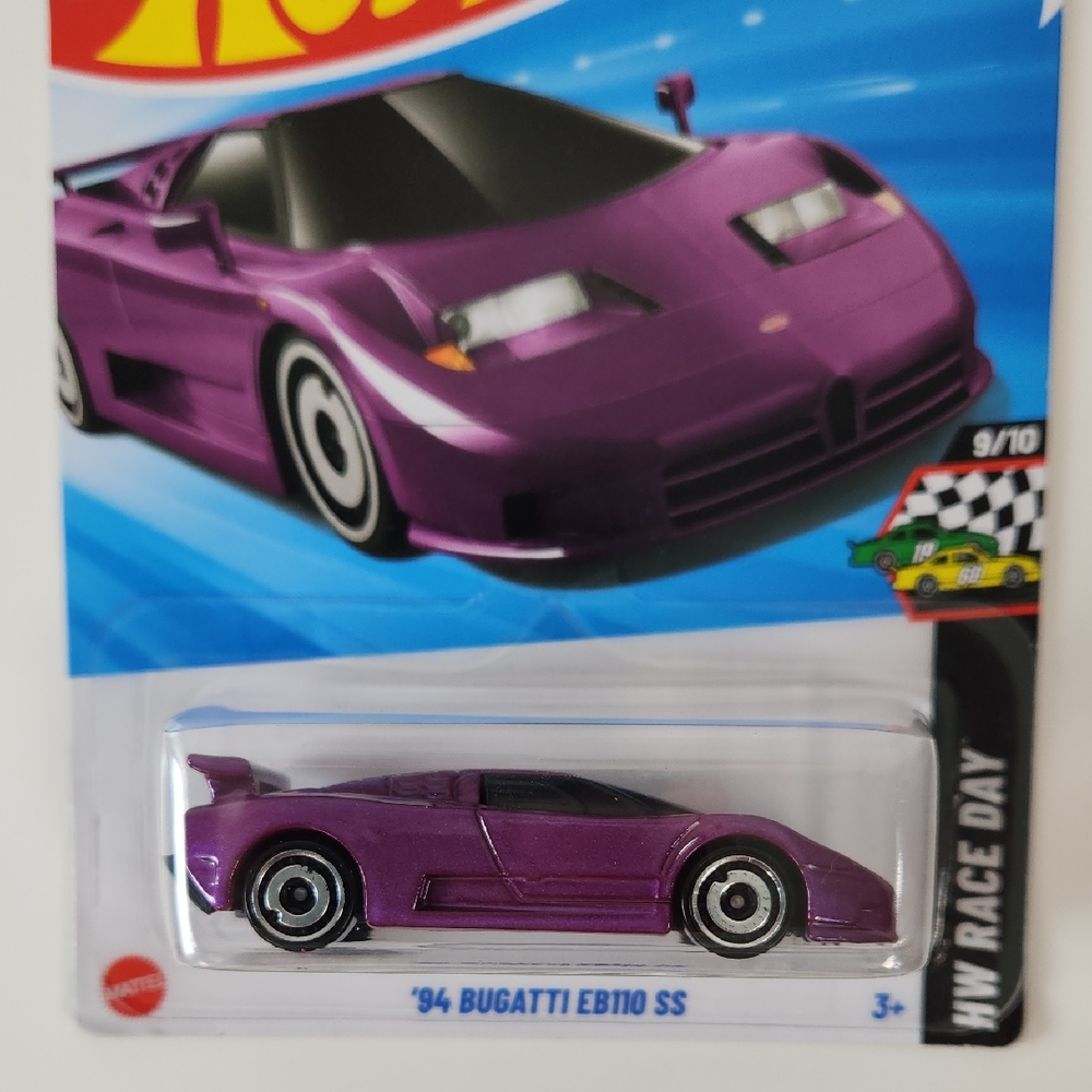 HOT WHEELS BUGATTI EB110 SS Factory Sealed Card NWT 2024